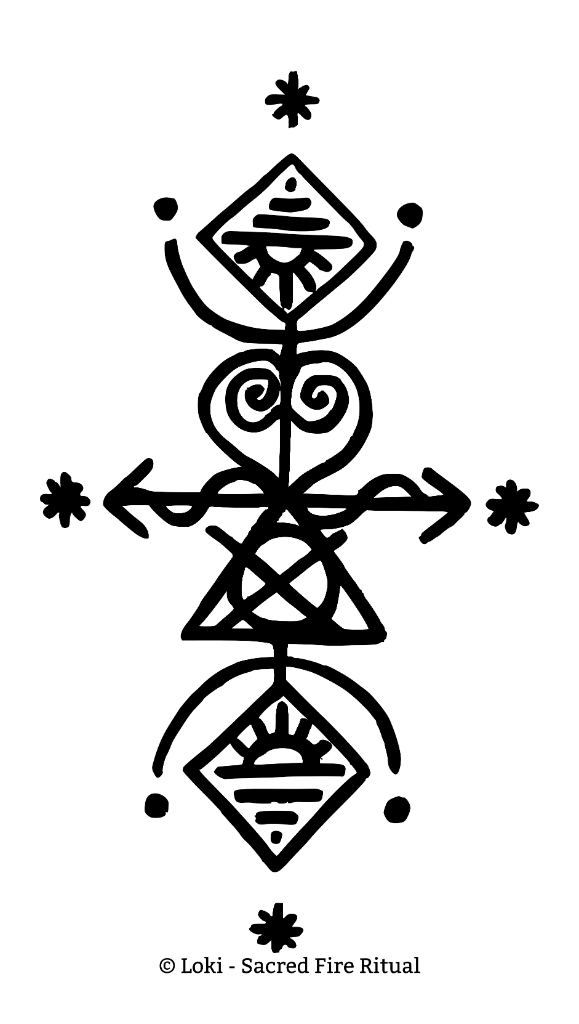Sigil for the house  
Ink on paper, then vectorized
