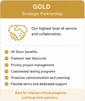 Gold - Strategic Partnership