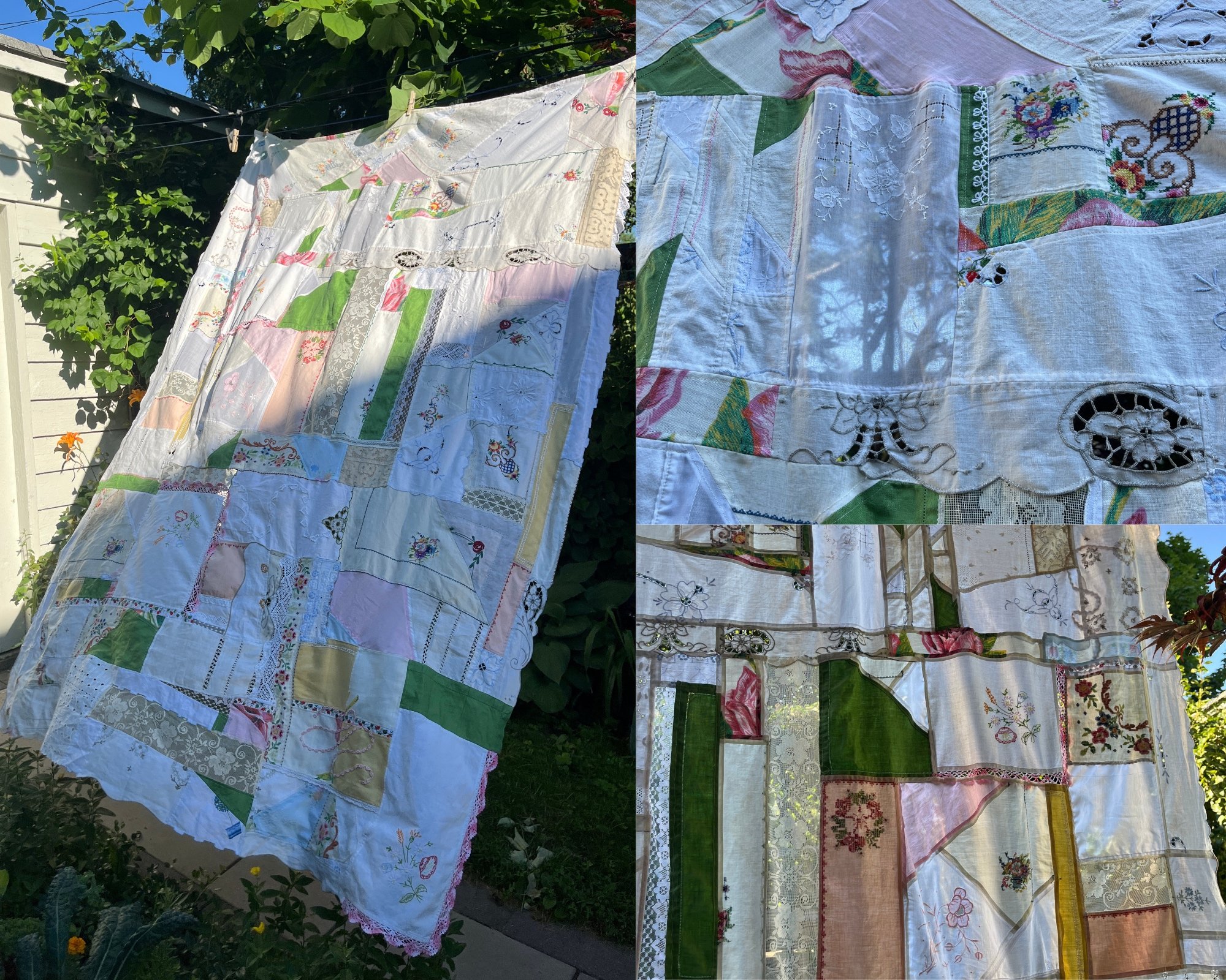 Linen Offcuts Tapestry