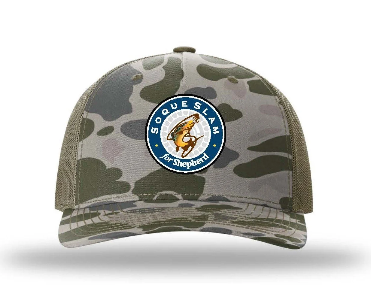 Soque Slam Camo Trucker Hat