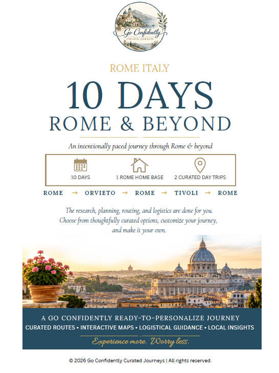 Rome 10-Day Ready-to-Personalize Journey