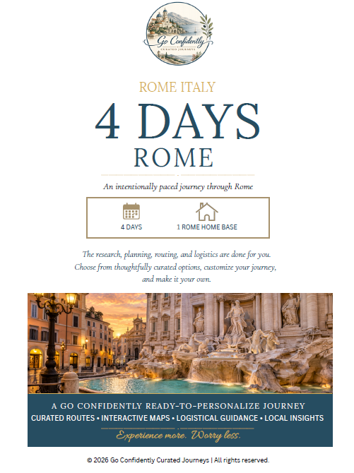 Rome 4-Day Ready-to-Personalize Journey