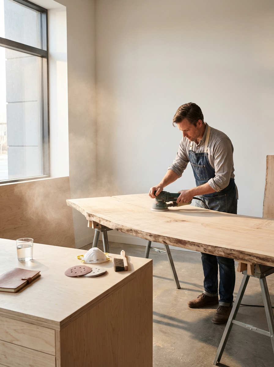Live-Edge Table