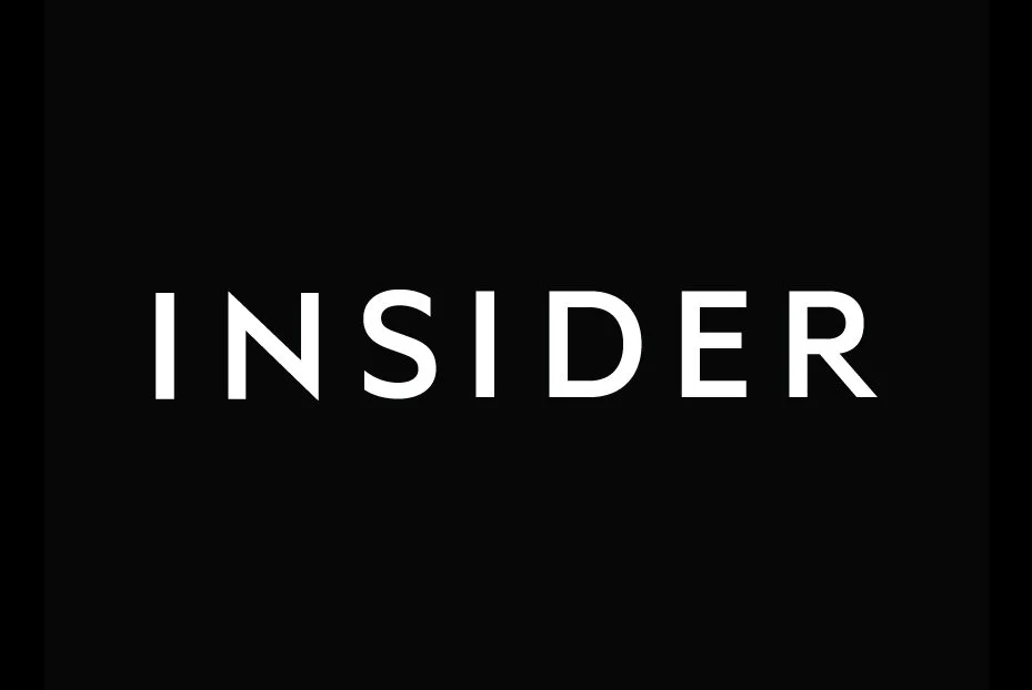 The word 'INSIDER' in white capital letters on a black background.
