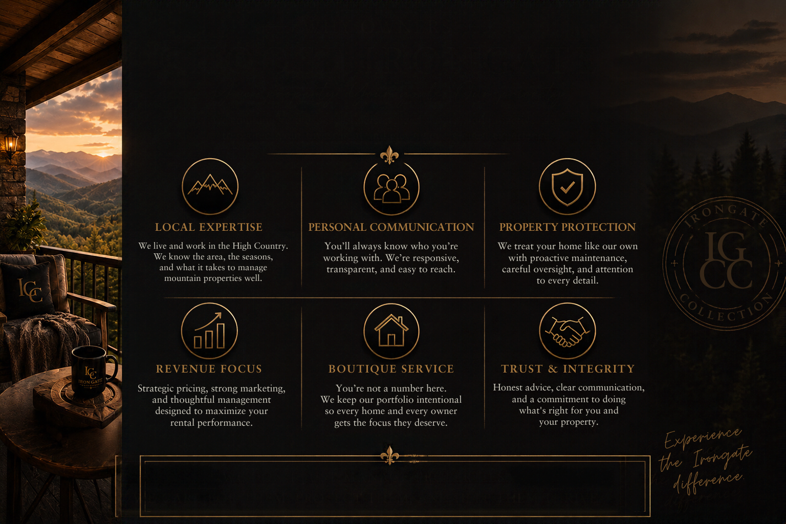 Why Choose IronGate Collection