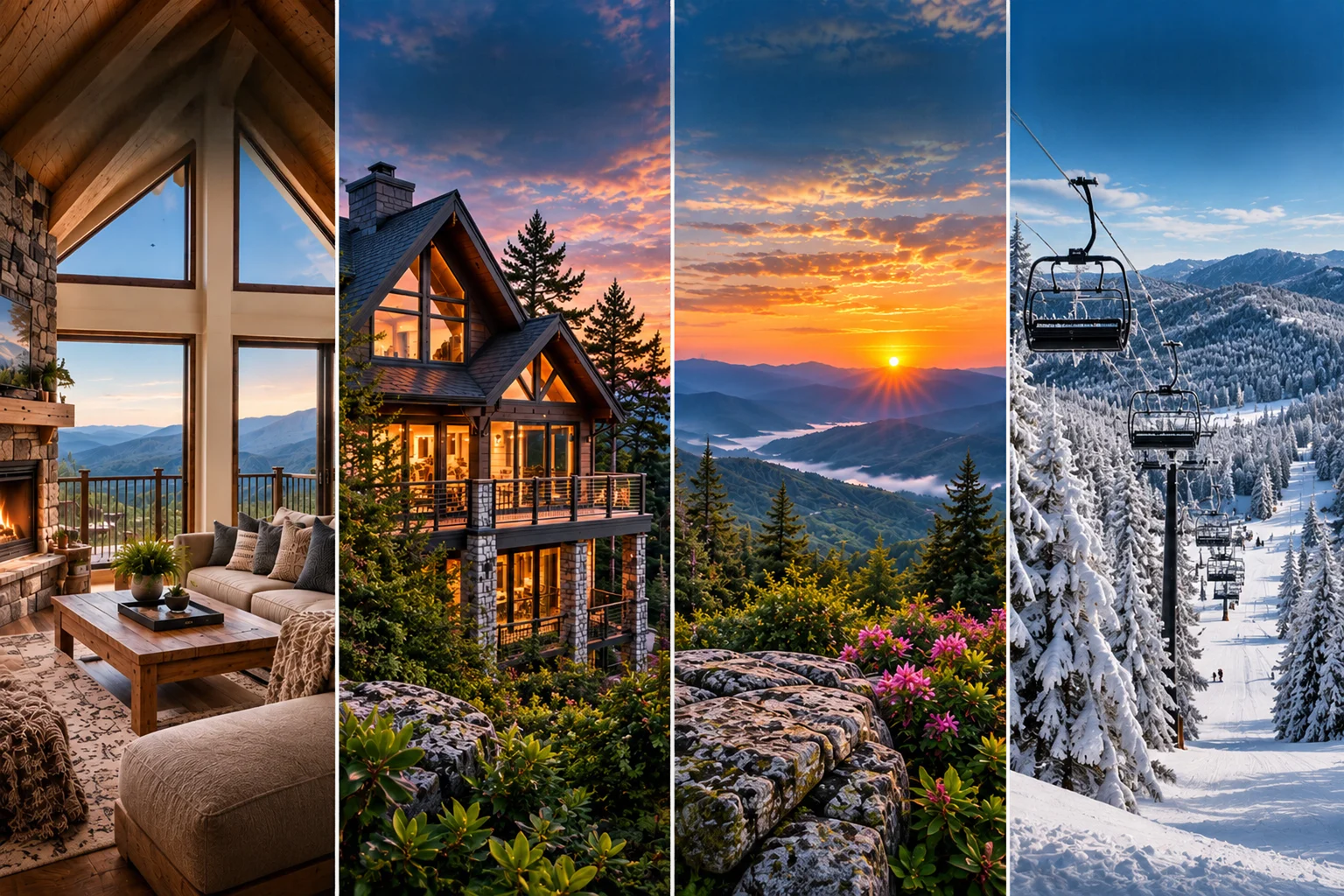 Beech Mountain, North Carolina has four wonderful seasons