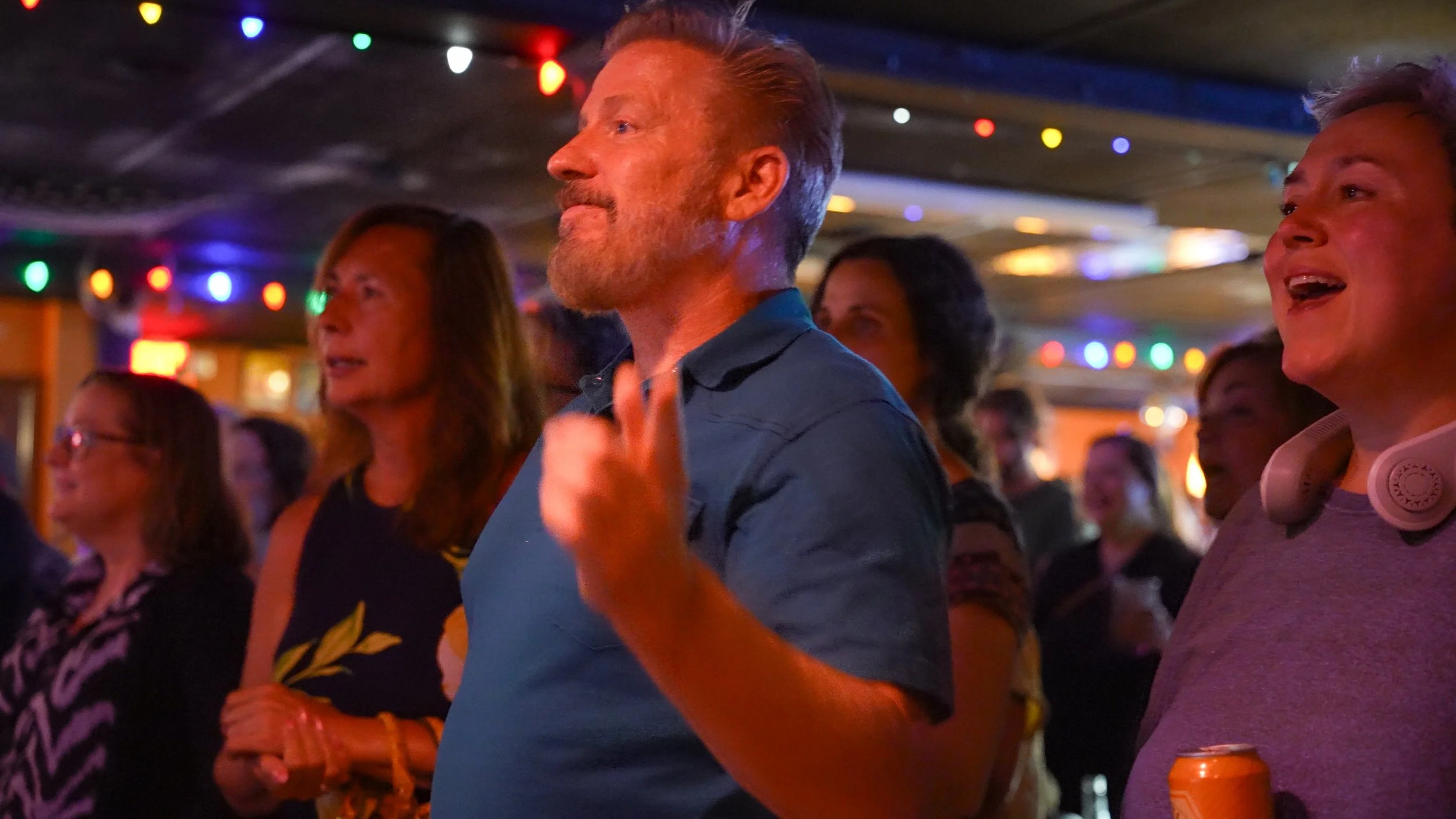 People at our Dive Bar Choir Launch Party