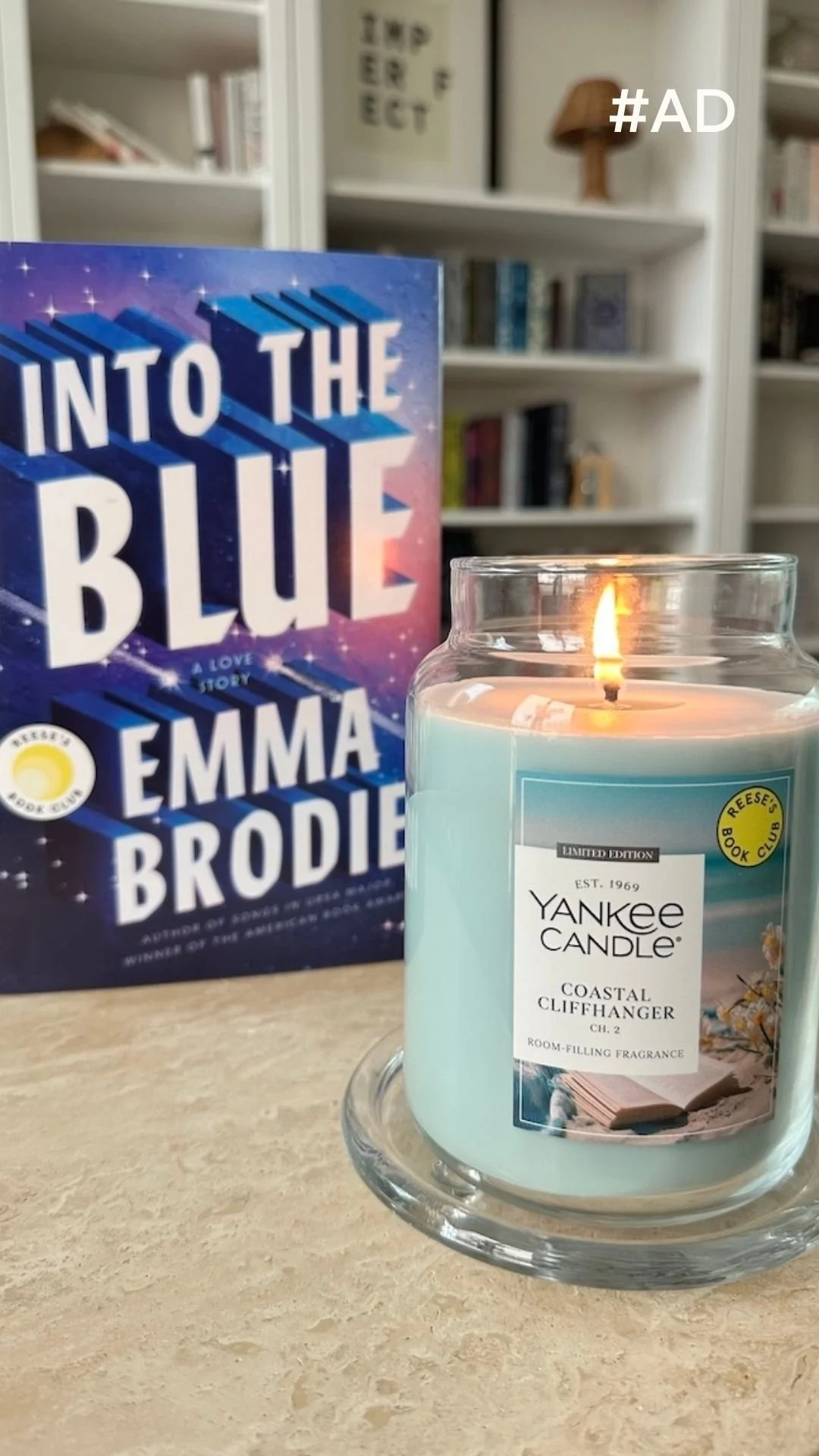 Reese's Book Club x Yankee Candle