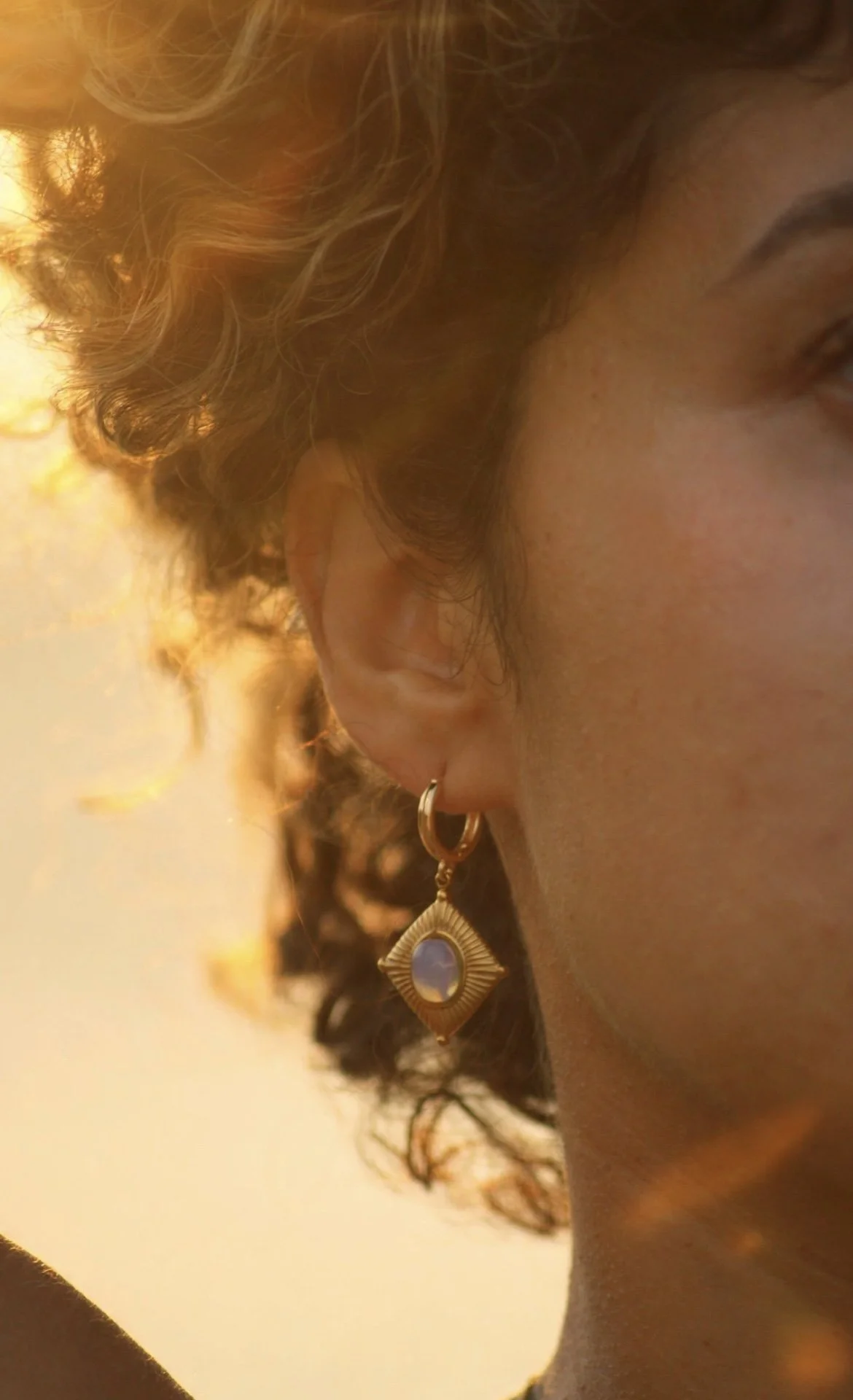 K'inich Opalite Drop Earrings
