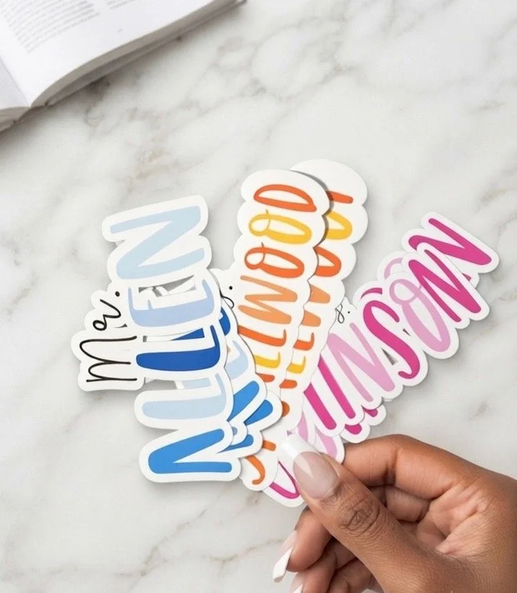 Custom Die-Cut Waterproof Stickers