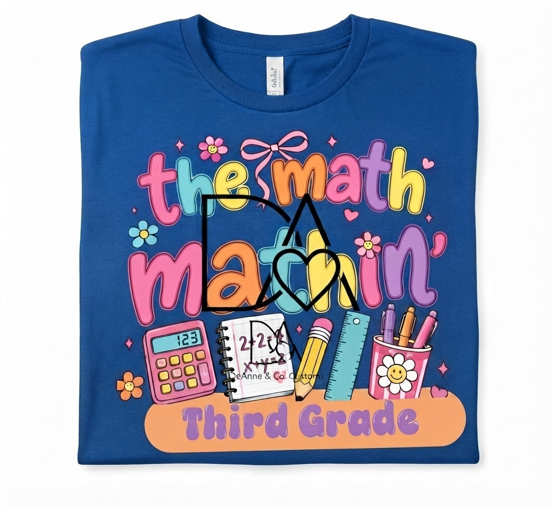 Retro Math Ain’t Mathin’ Tee