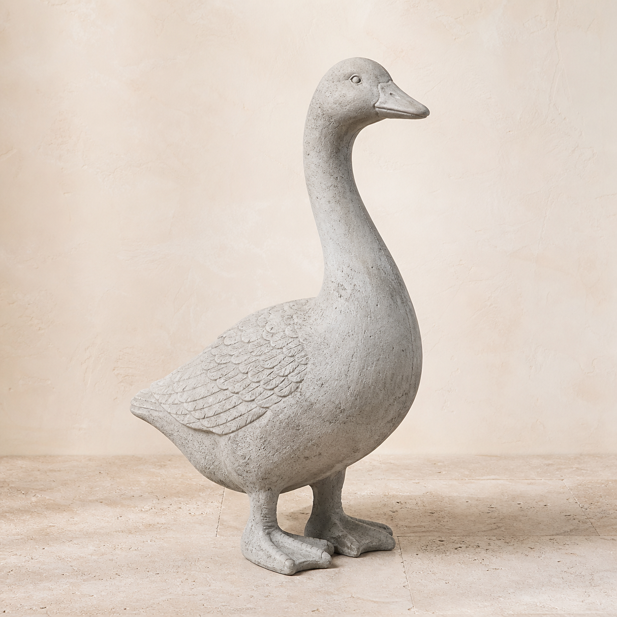 Concrete Porch Goose