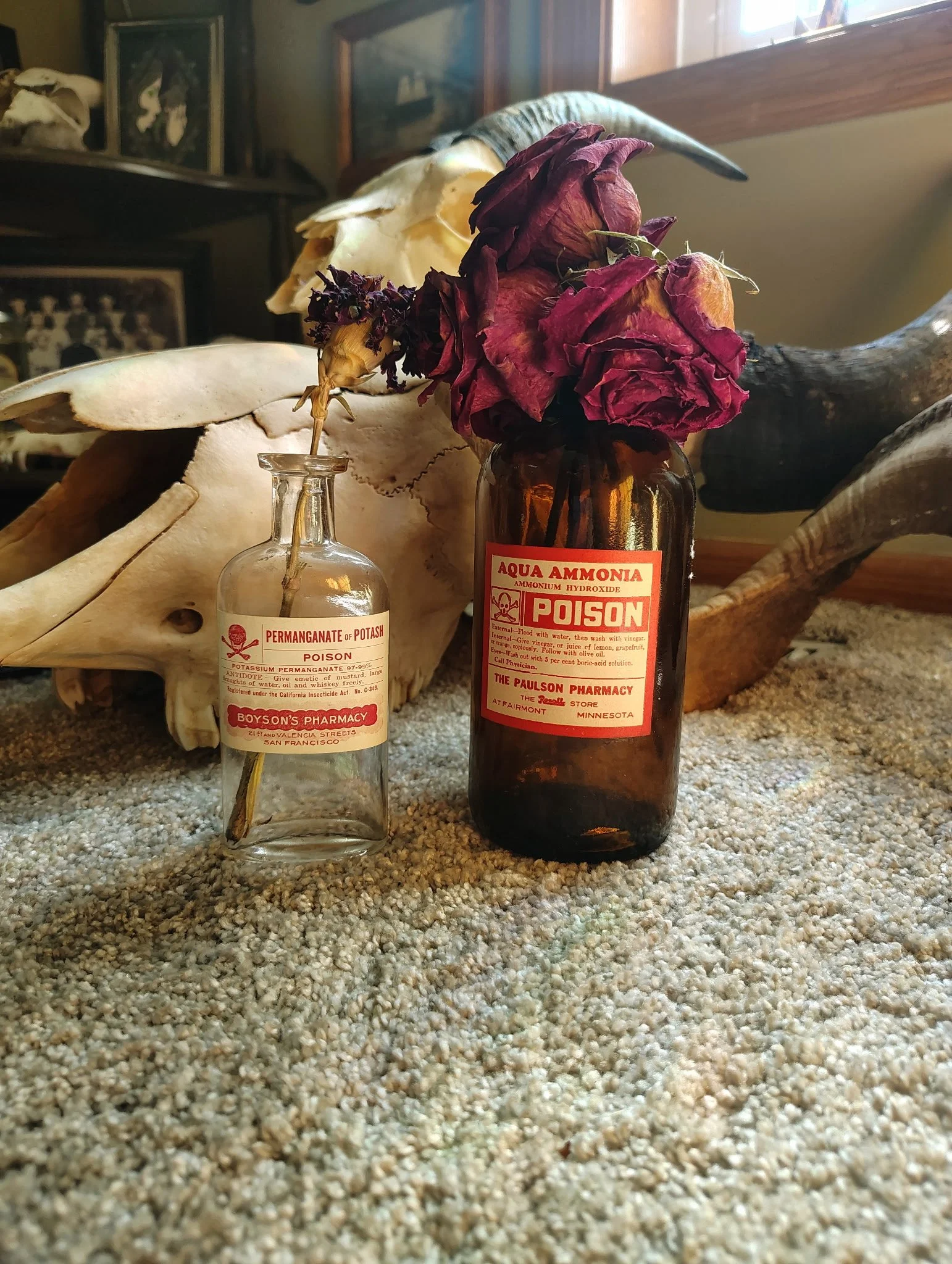 Apothecary Flower Holders