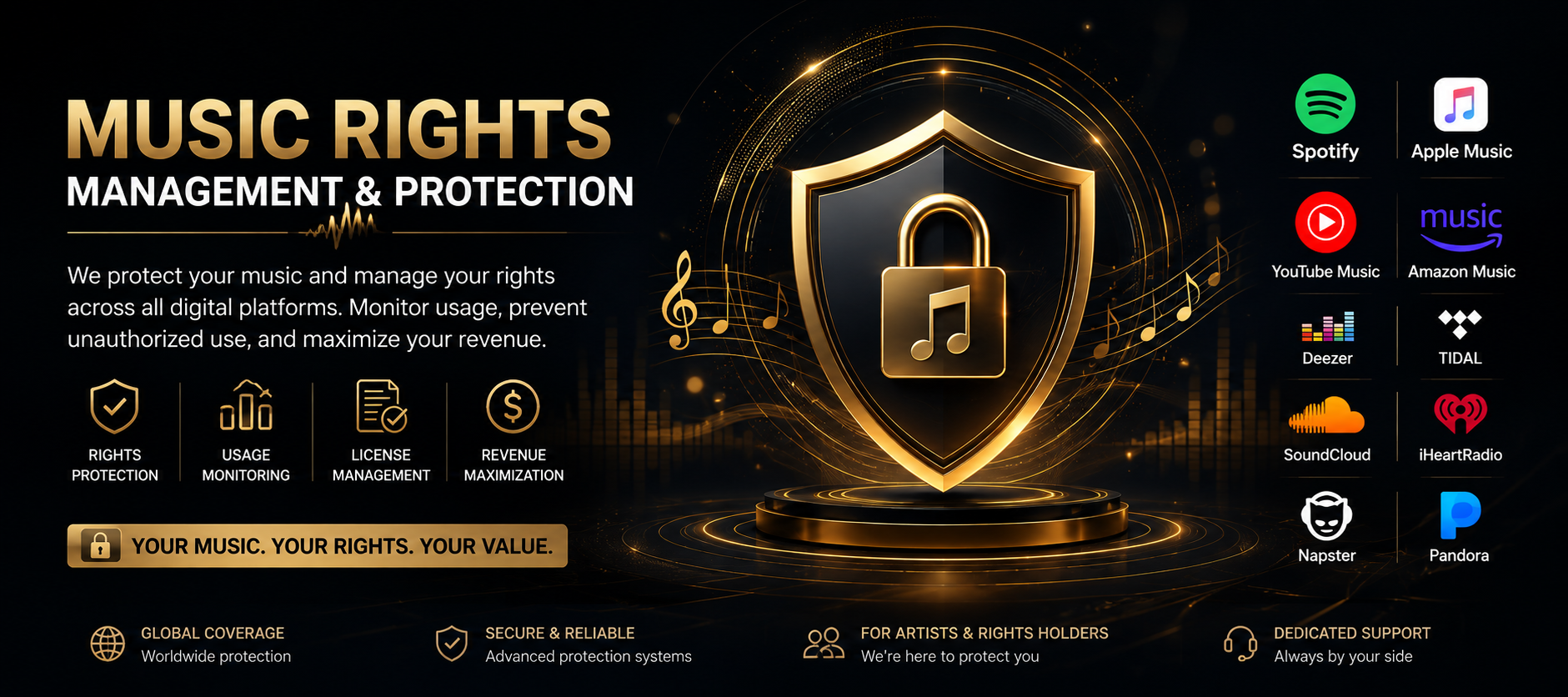 Music Rights Management &amp; Protection