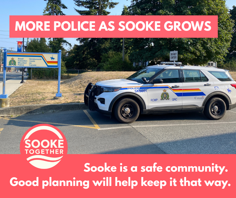More police as Sooke grows