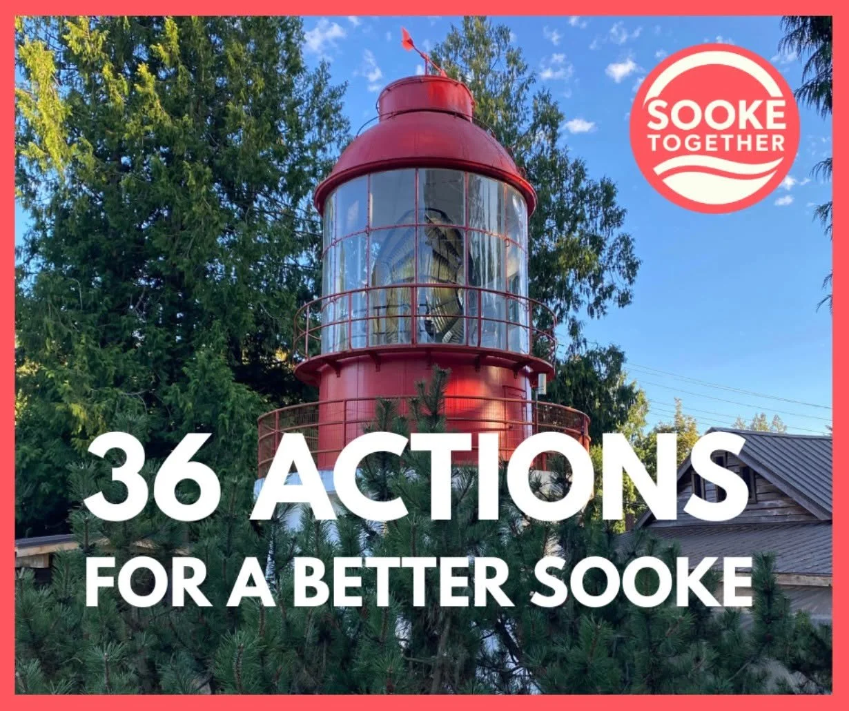 Over the past several weeks, we've shared a lot about what we believe and the kind of Sooke we want to help build. We've also spent weeks knocking on doors and listening &ndash; hearing what people value, what they're worried about, and what they wan