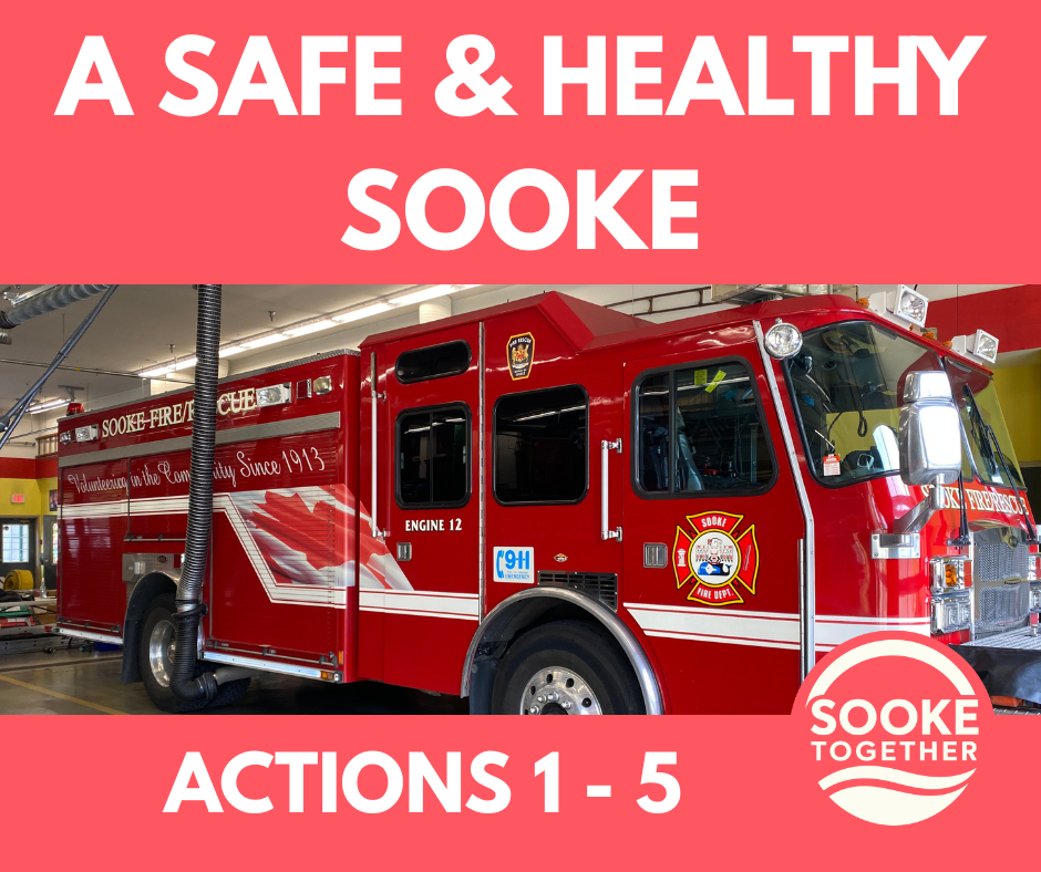A Safe &amp; Healthy Sooke: Actions 1 - 5