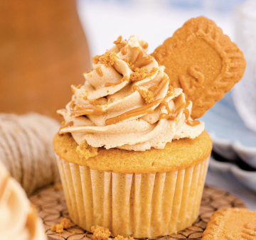 Biscoff cupcake