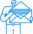 Inheritance and wealth transfer TIPS Financial adviser based in Perth, WA advice illustration of a person with a magnifying glass examining a document.