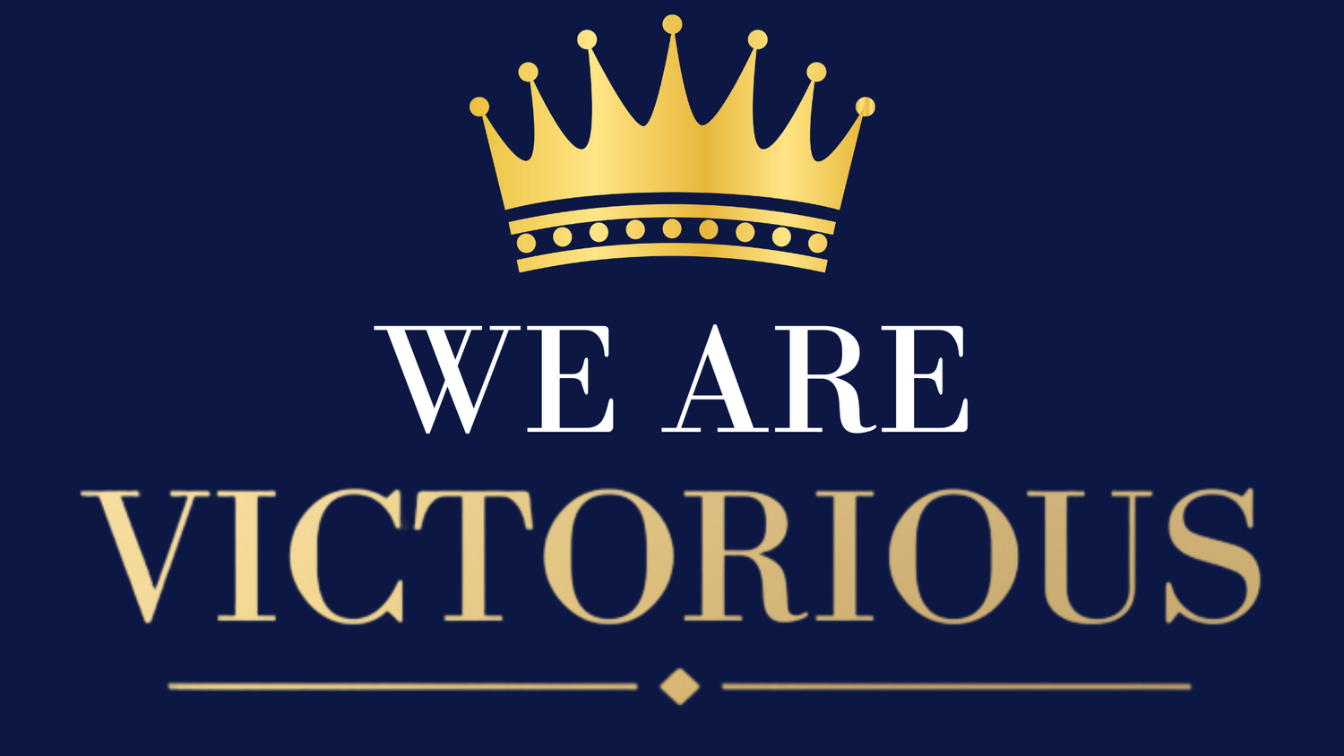 We Are Victorious - Logo