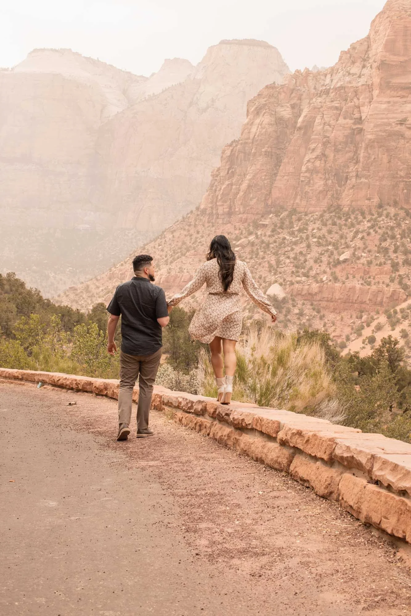 Zion National Park Utah | Engagement and Elopement Photographer | Vola Via Studio