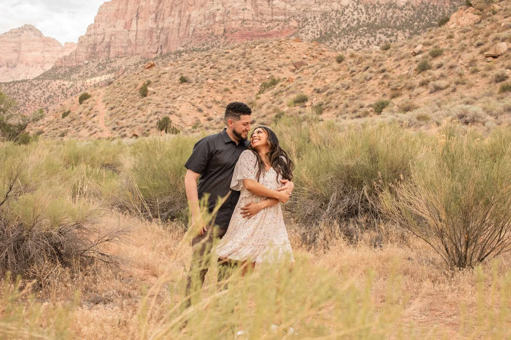 Zion National Park Utah | Engagement and Elopement Photographer | Vola Via Studio