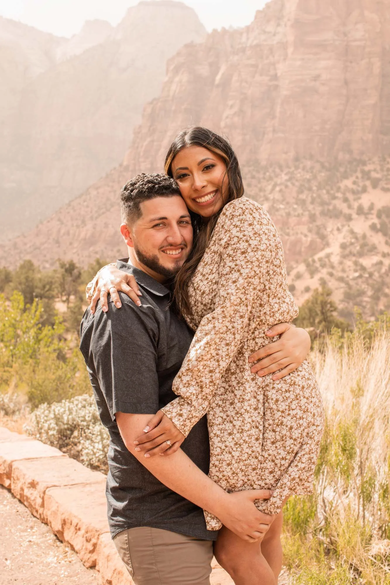 Zion National Park Utah | Engagement and Elopement Photographer | Vola Via Studio