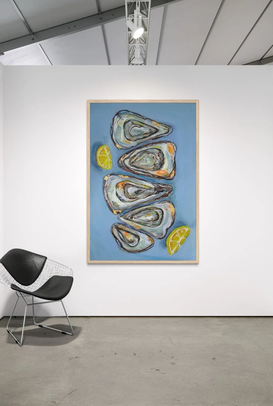 Oyster Please Framed Print