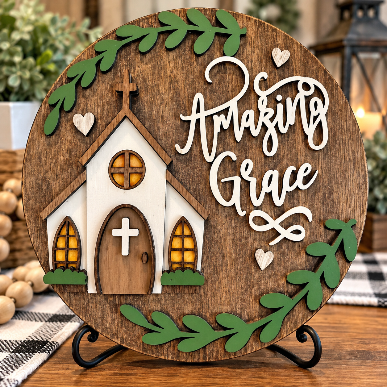 Amazing Grace Door Hanger