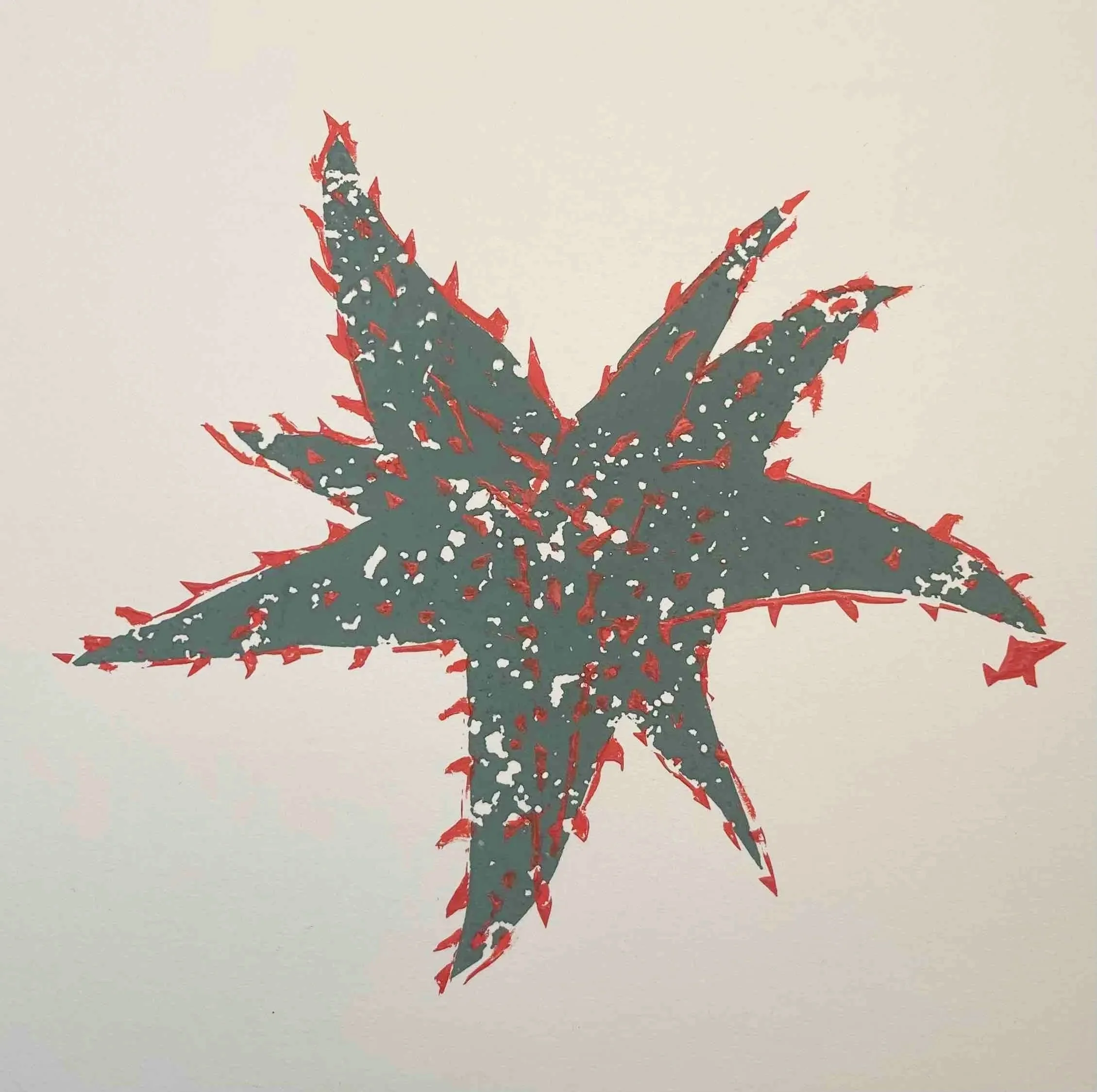 Aloe screenprint - unframed