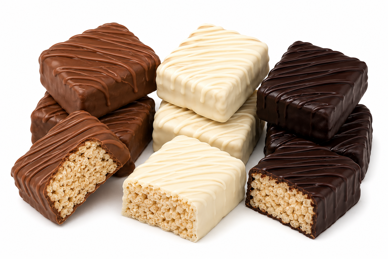12 Chocolate Covered Rice Krispies