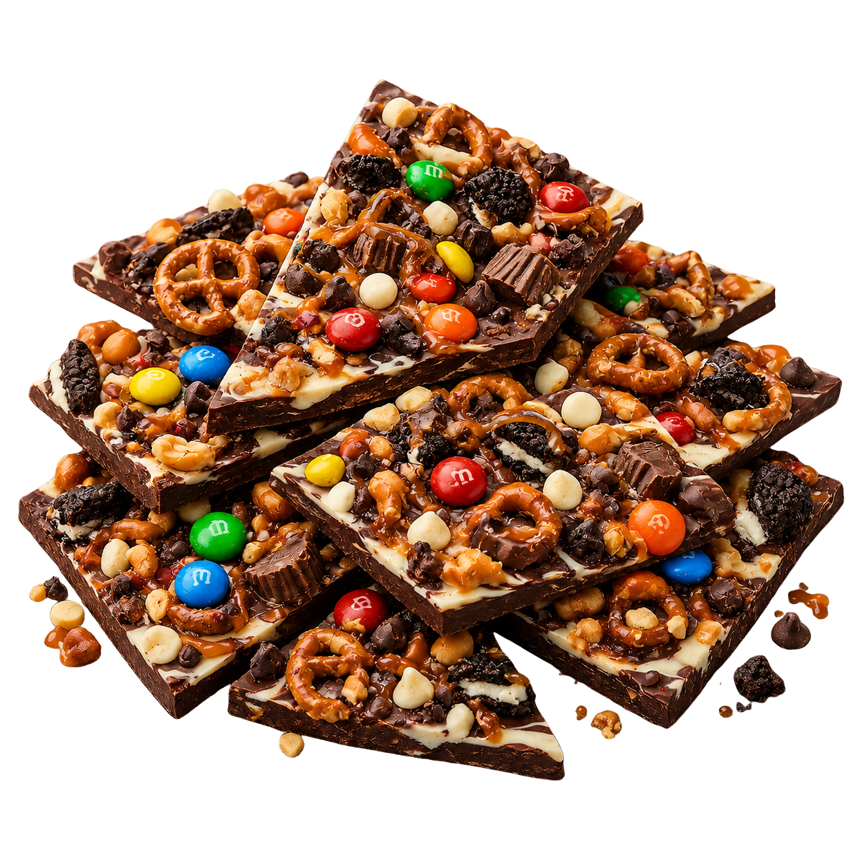 Loaded Chocolate Bark