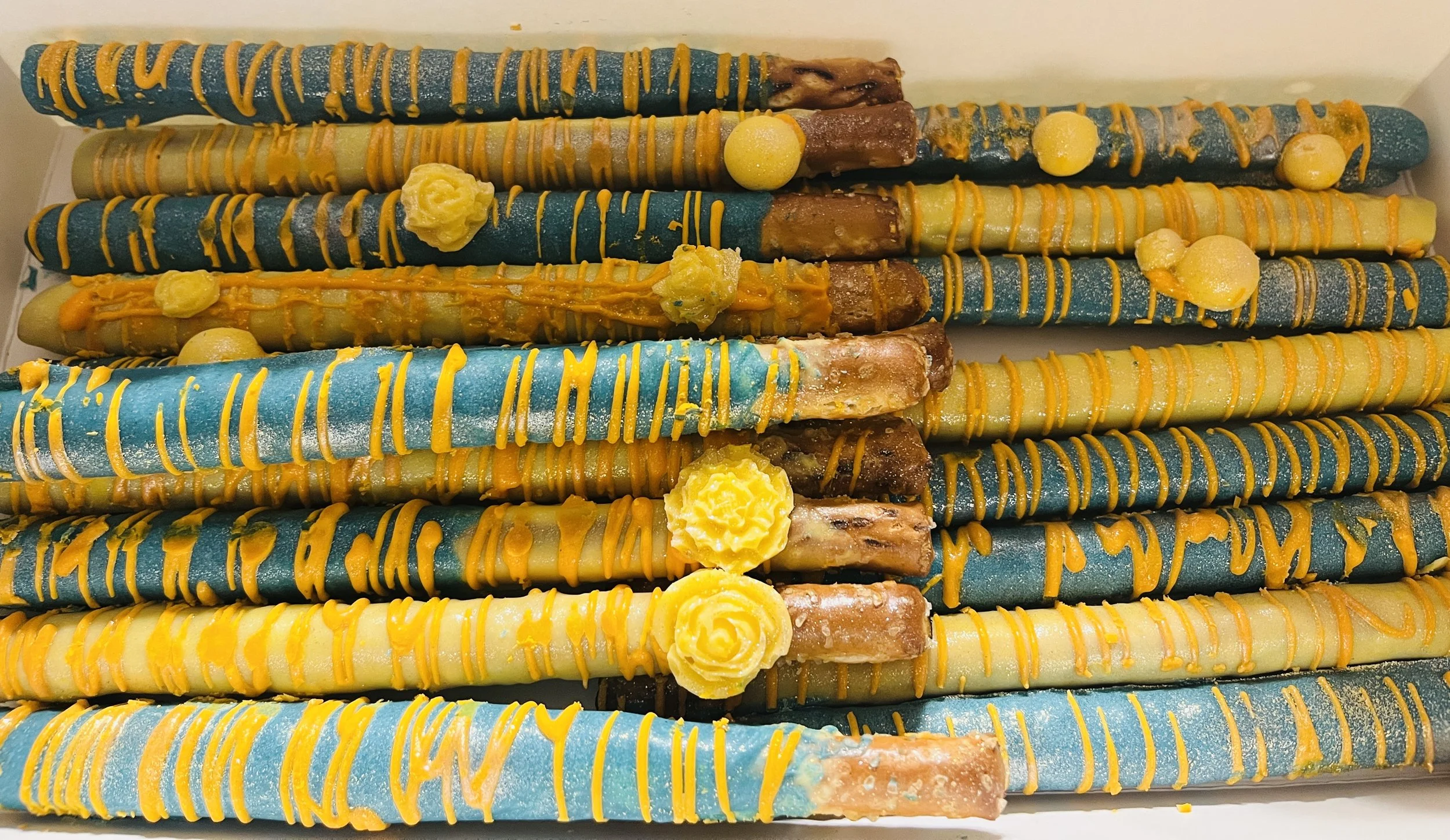 12 Chocolate Covered Pretzels