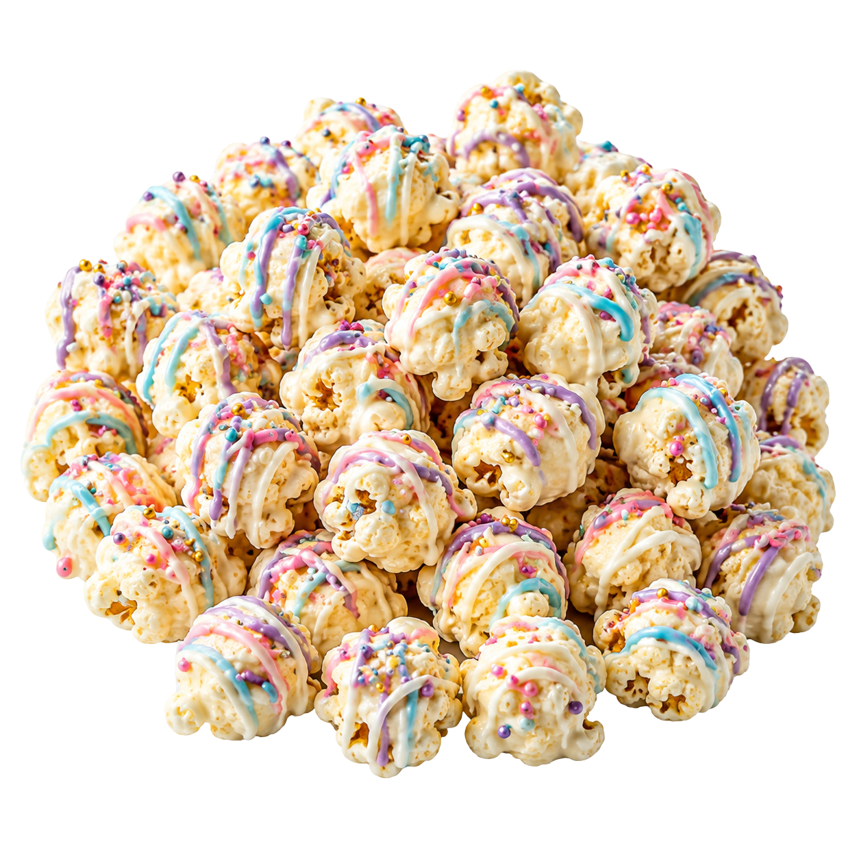 Chocolate Drizzled Gourmet Popcorn (12 bags)