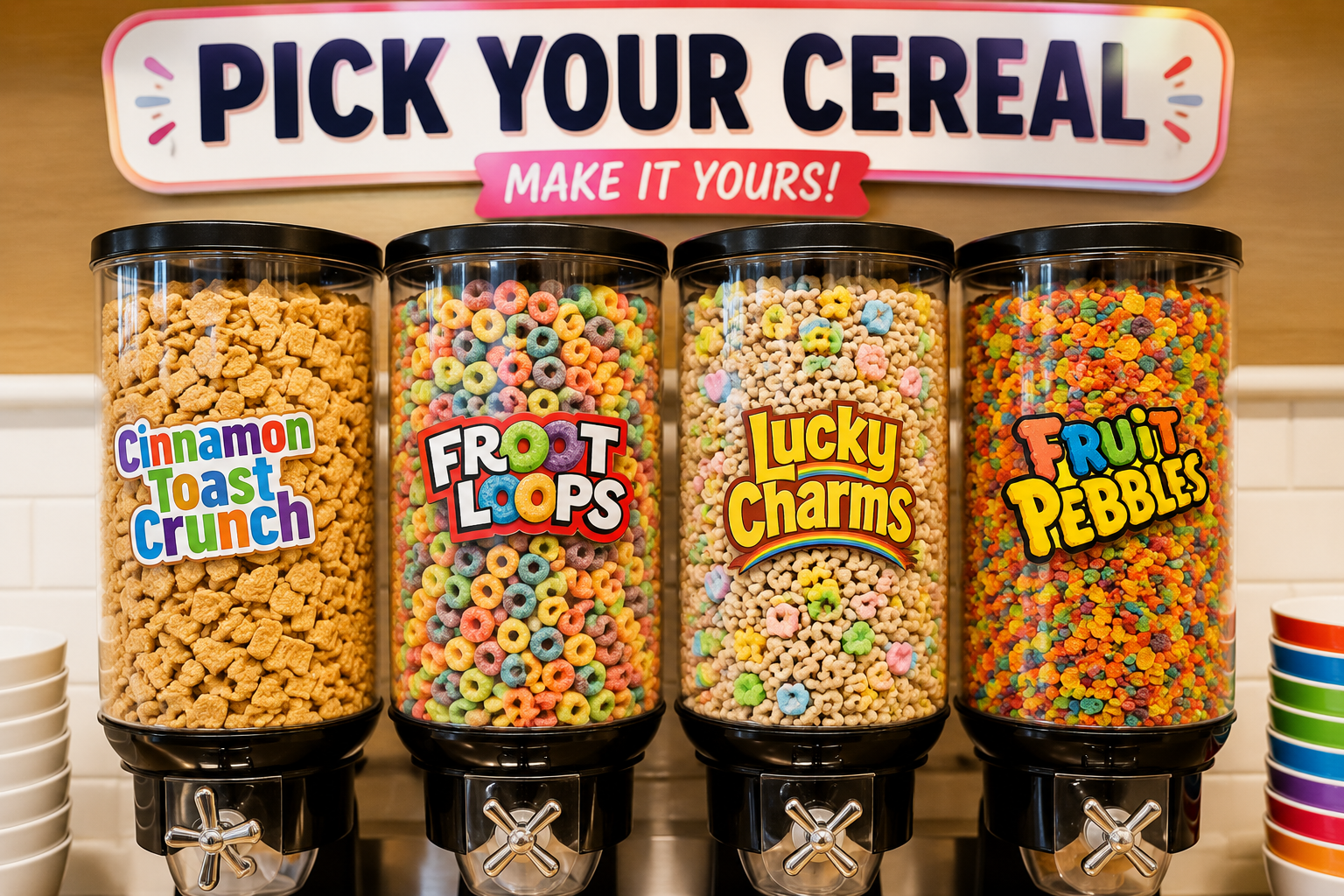 Optional Cereal Toppings