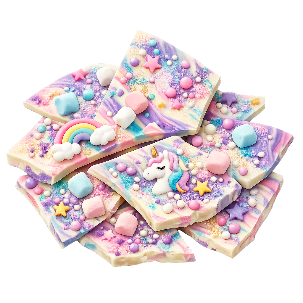 Unicorn Chocolate Bark (White Chocolate Only)