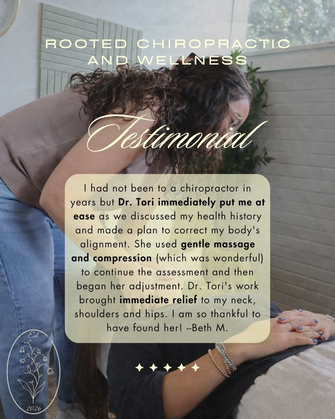 ✨Testimonial Time✨

🙌 Another week of big milestones!

🌱 I am so incredibly grateful to be part of the journey. 

#chattanooga #chiropractic #neckpain #healthandwellness #familychiropractic