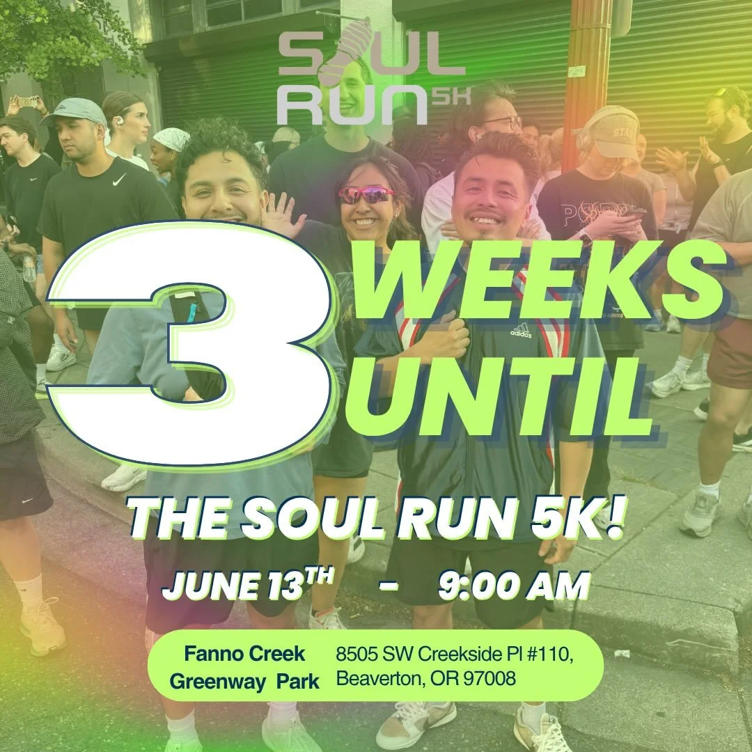 We can&rsquo;t believe we are only 3 weeks away! Grab your tickets today!! Don&rsquo;t forget to share this post with your friends and let&rsquo;s make this year&rsquo;s SOUL RUN epic!! 

Link in bio!