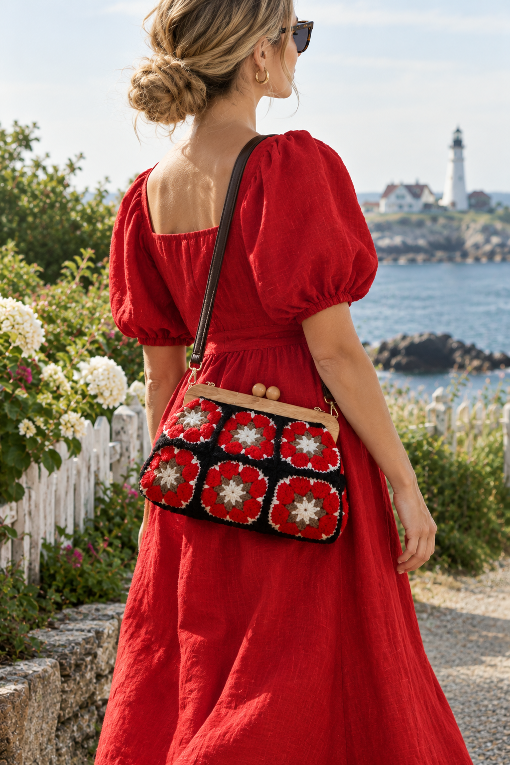 Red Dress by the Seaside Lighthouse (1).png