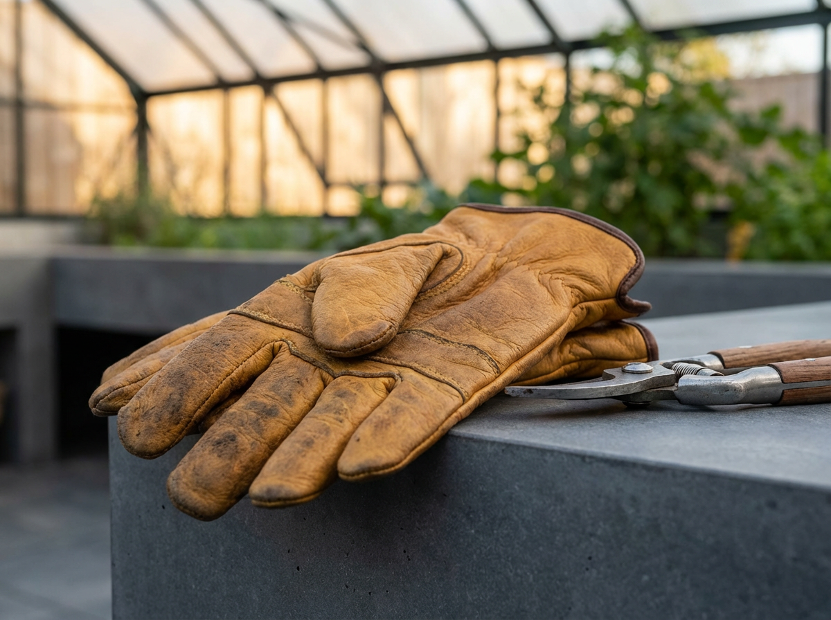 Leather Gardening Gloves