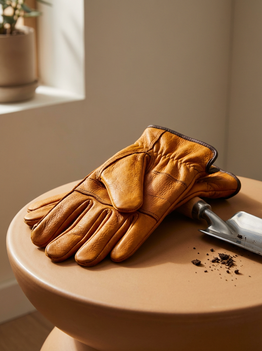 Leather Garden Gloves