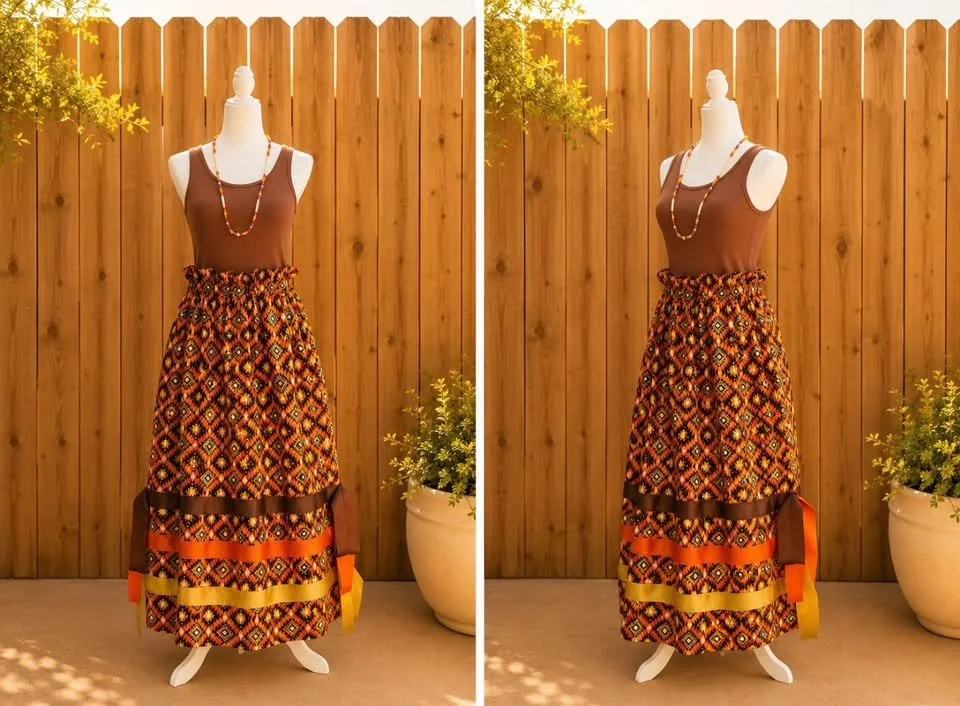 Handmade Ribbon Skirt