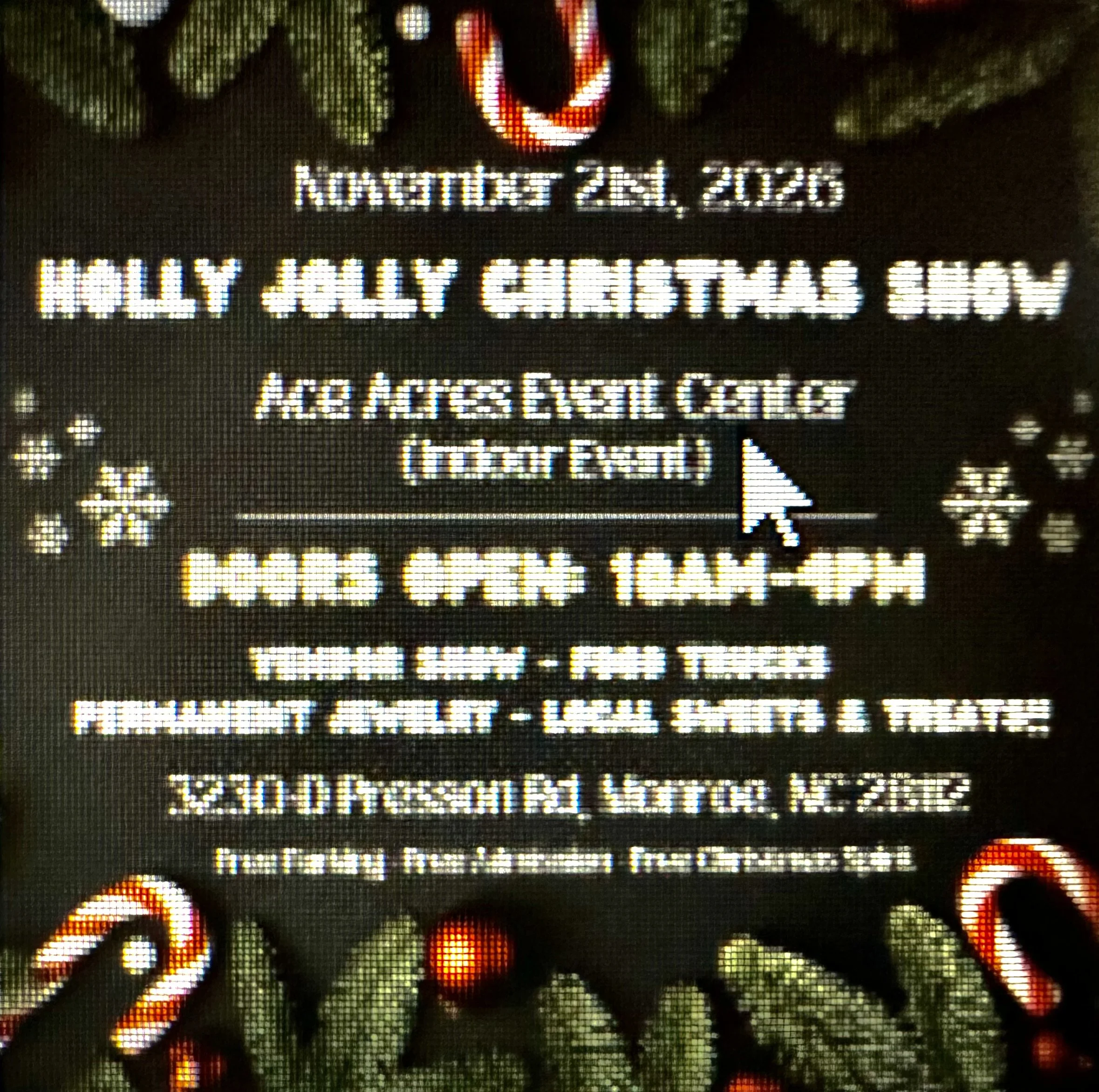 Ace Acres Holly Jolly Christmas Show