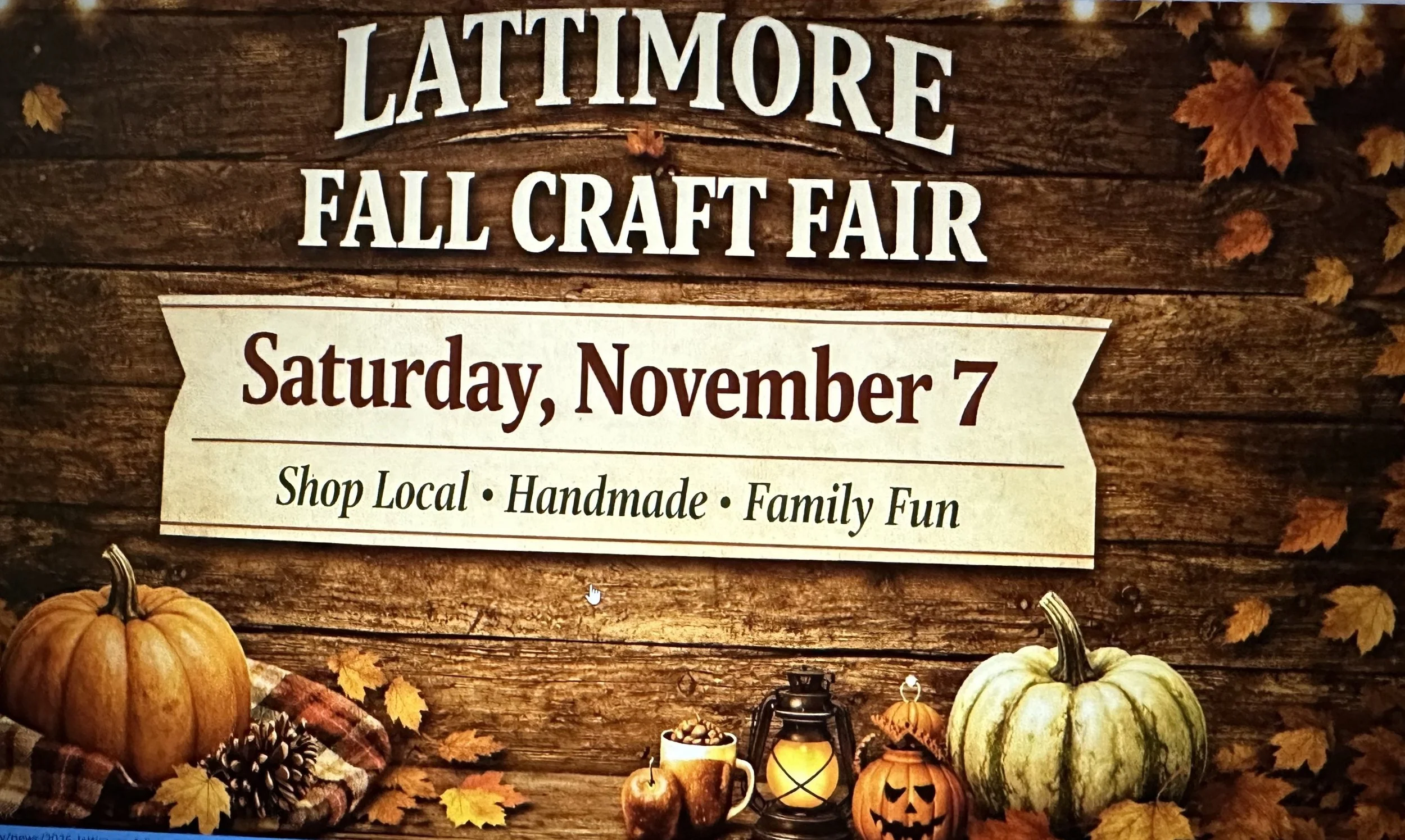 2026 Lattimore Fall Craft Fair