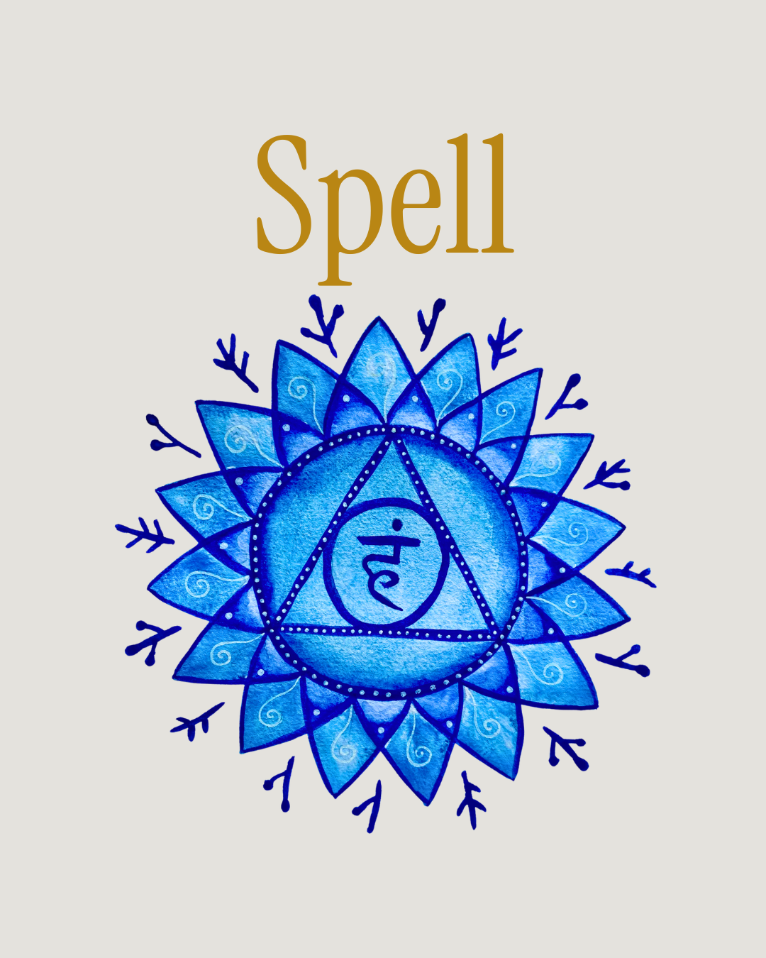 Spell - throat chakra blend