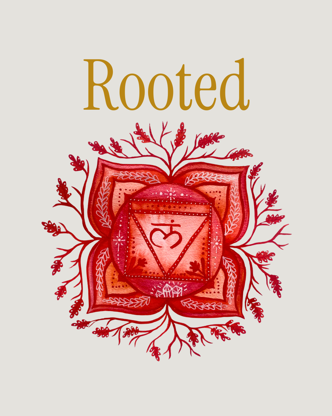 Rooted - root chakra blend