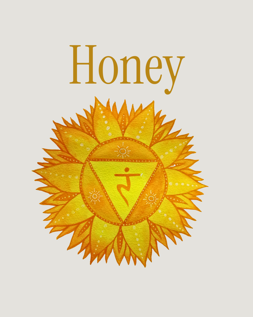 Honey - solar plexus blend