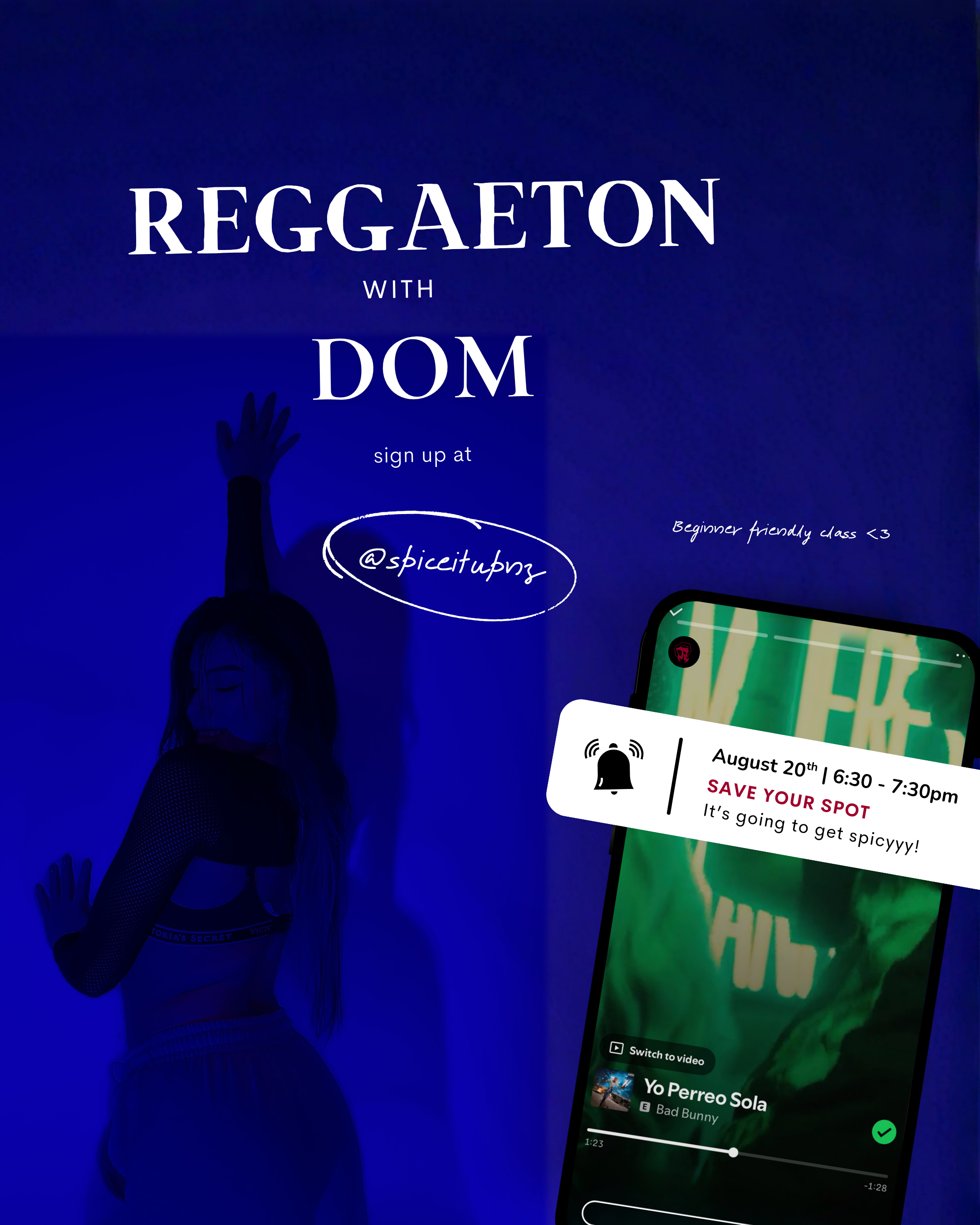 Beginner Reggaeton Class