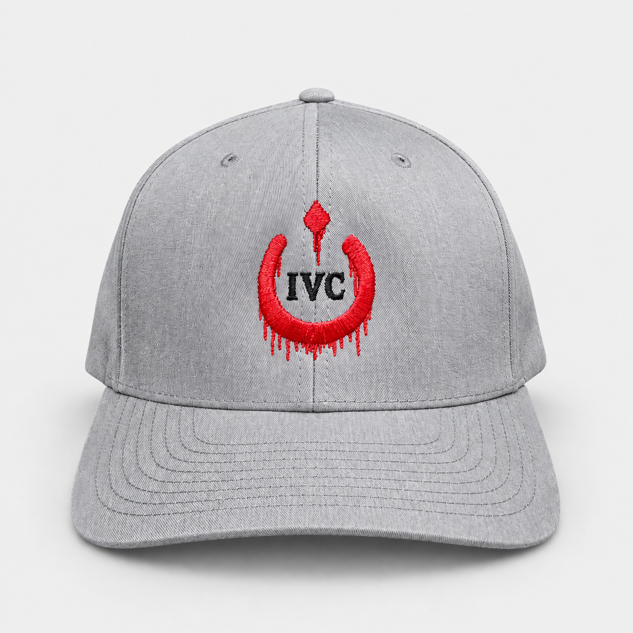 IVC Logo Hat (Heather Grey)