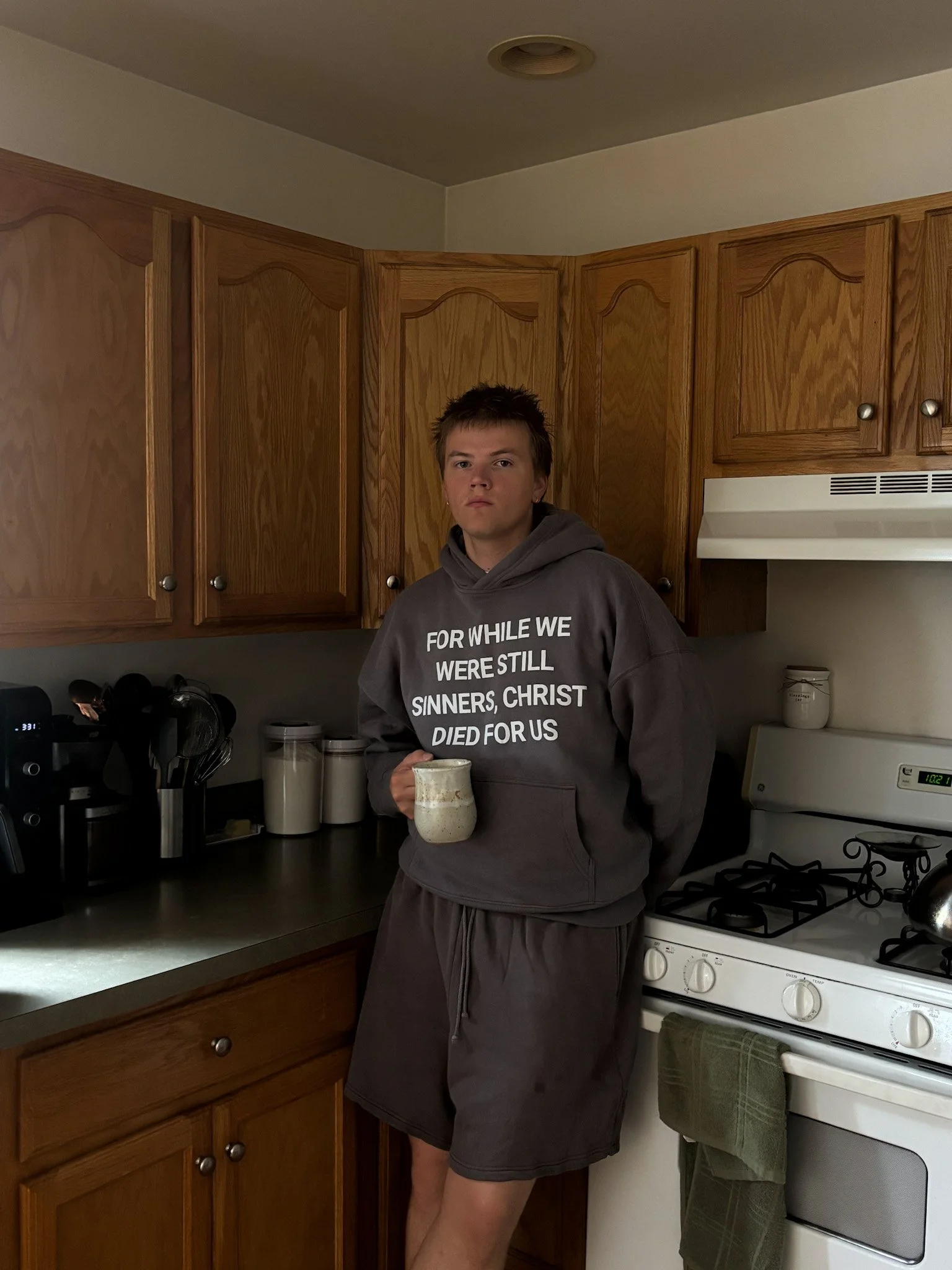 Roman 5:8 Boxy Hoodie